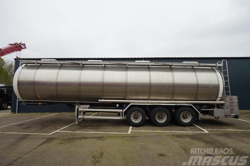 Burg 3 AXLE 50.000 Liter FOOD TRAILER Semi-trailer med Tank