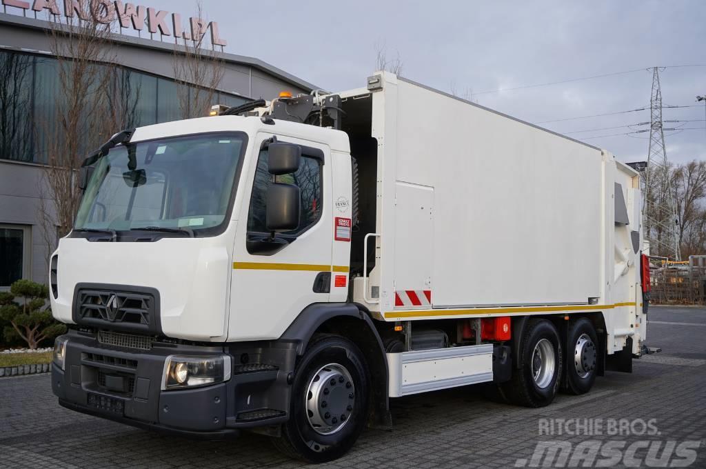 Renault D26 6×2 E6 / SEMAT / 2018 garbage truck Renovationslastbiler