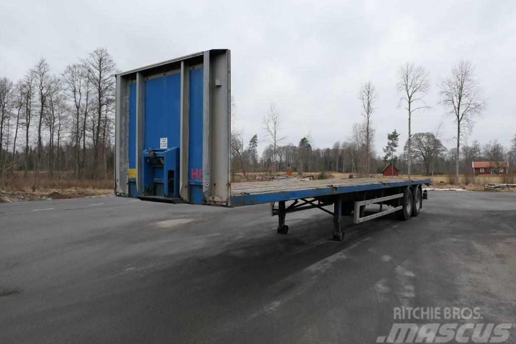 Nokab Flaktrailer Semi-trailer med lad/flatbed