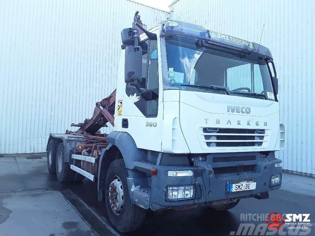 Iveco Trakker 380 Lastbiler med containerramme / veksellad