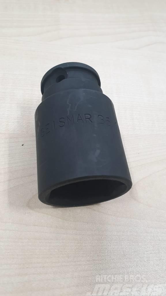 Geismar Socket Rail 36mm COACHSCREWING MACHINE Skinnemaskiner