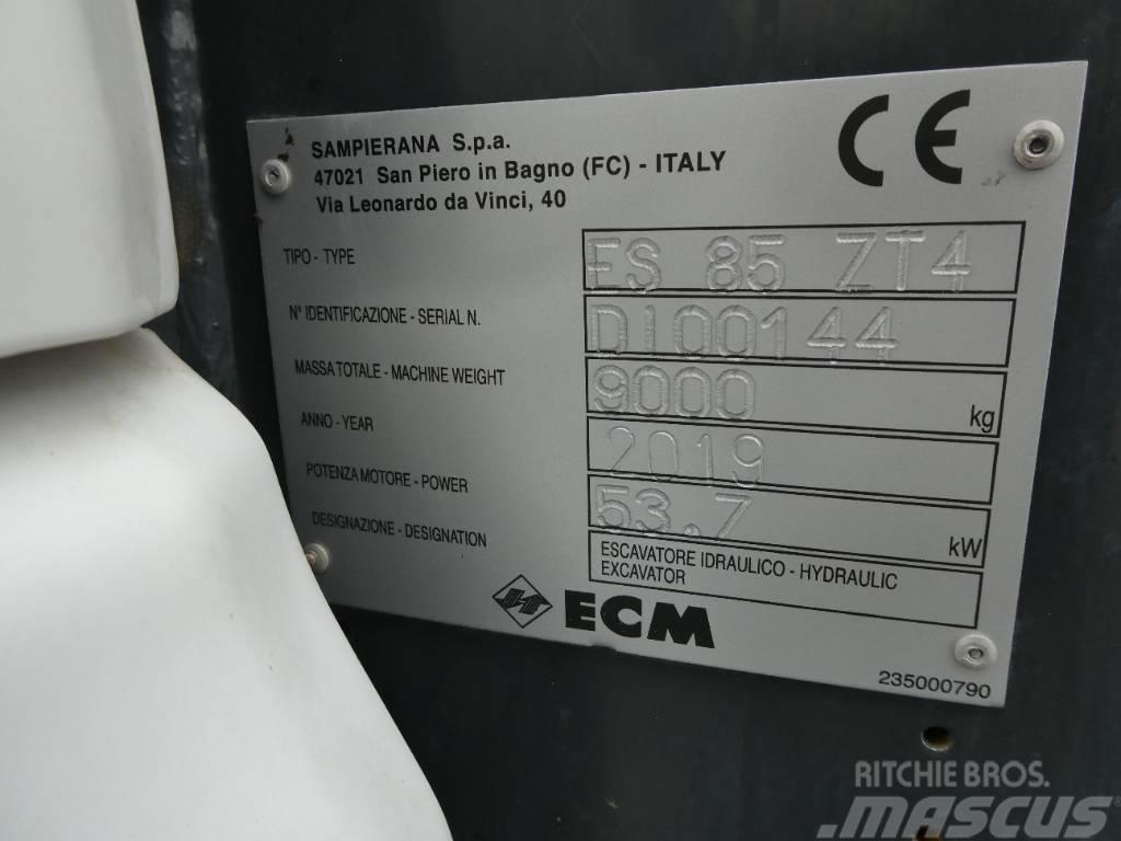 ECM ES 85 ZT4 Midi-gravemaskiner 7t - 12t