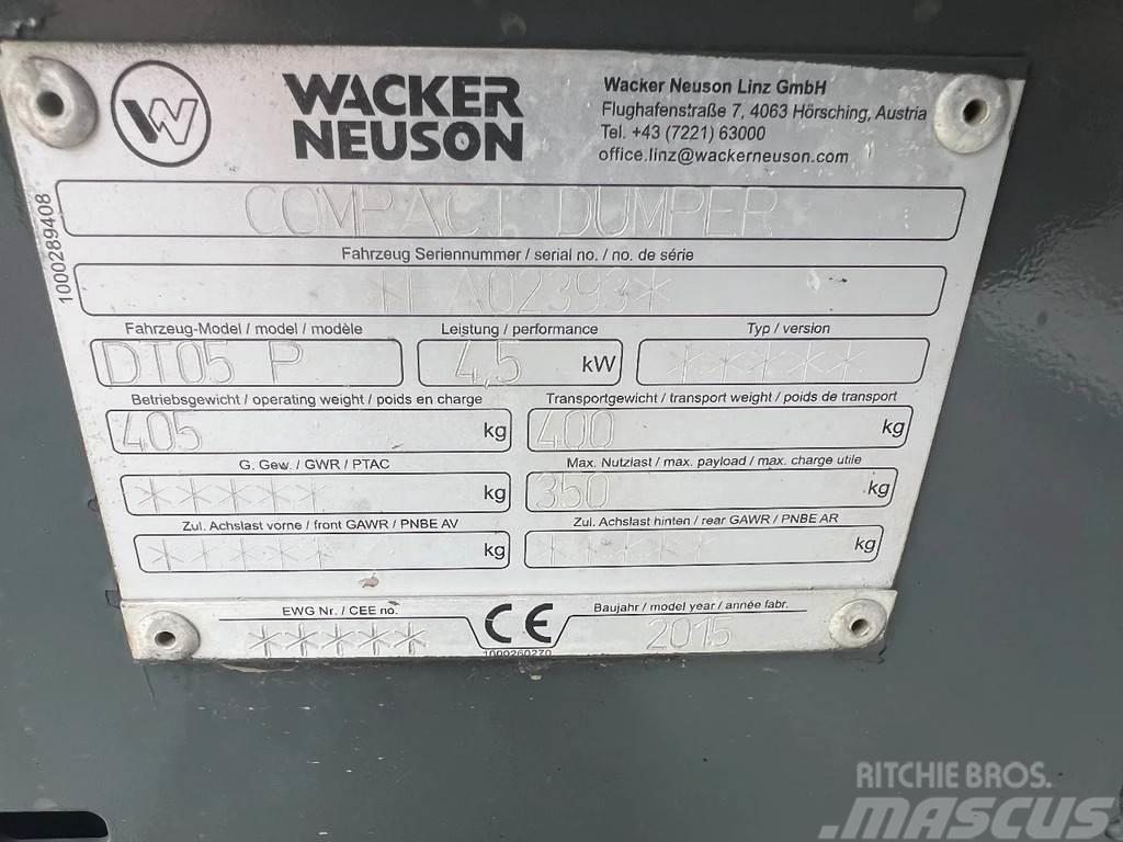 Wacker Neuson DT05P Dumpere