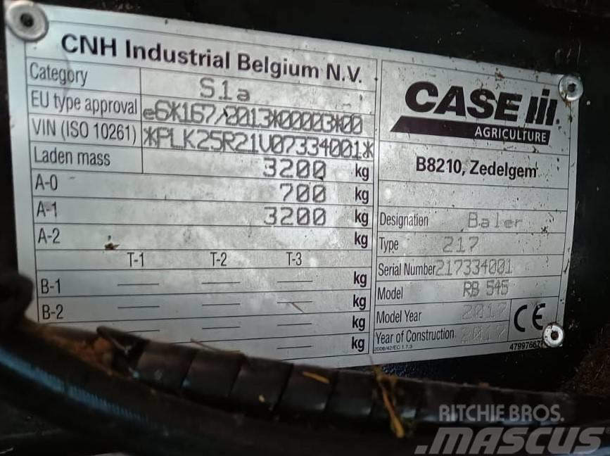 Case IH RB 545 Rundballe-pressere