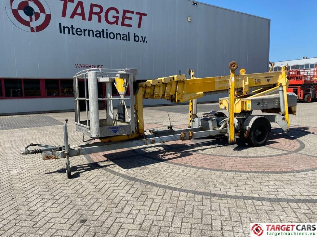 Ommelift Omme 2100EBZ Tow Boom Telescopic Lift 2110cm Trailermonterede lifte
