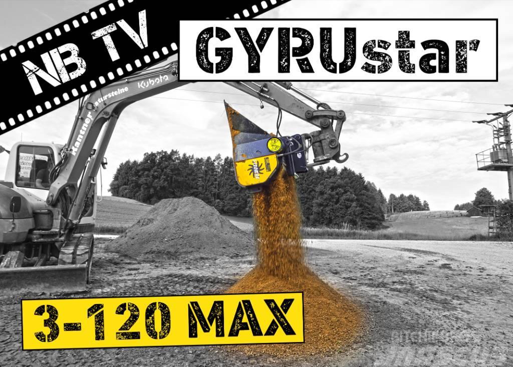 Gyru-Star 3-120MAX | Sieblöffel für Bagger & Lader Stengrebe