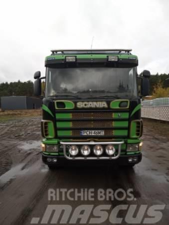 Scania R 144 GB Tømmertransport