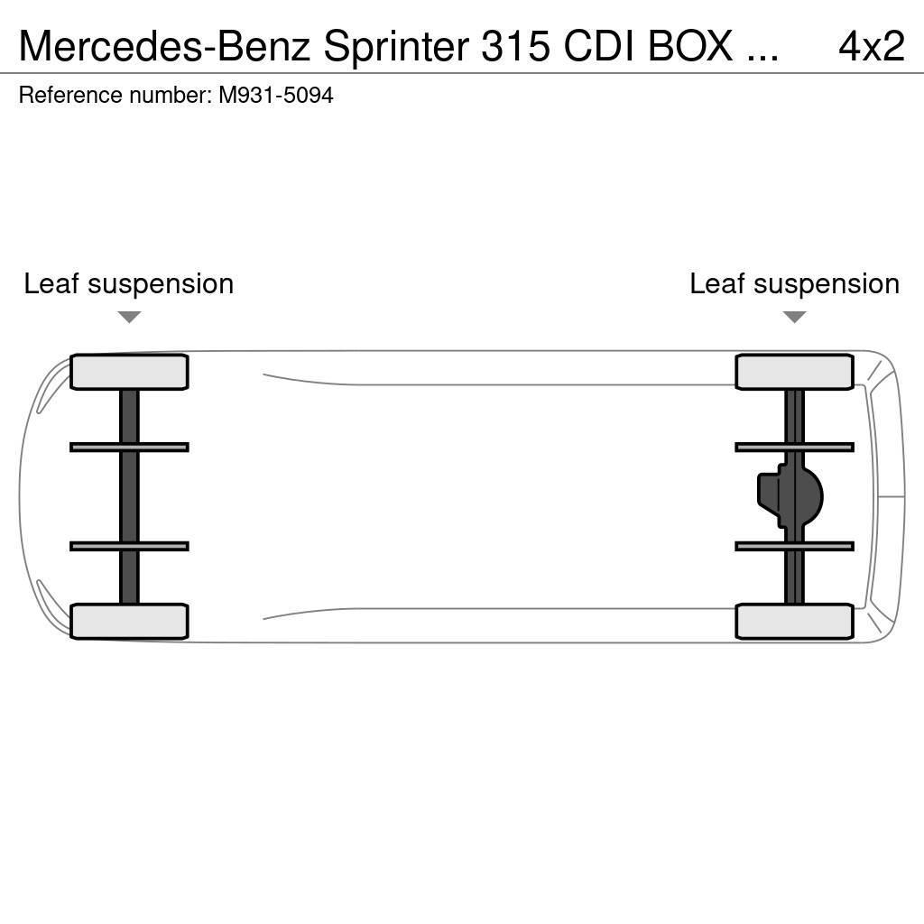 Mercedes-Benz Sprinter 315 CDI BOX L=4380 mm Andre