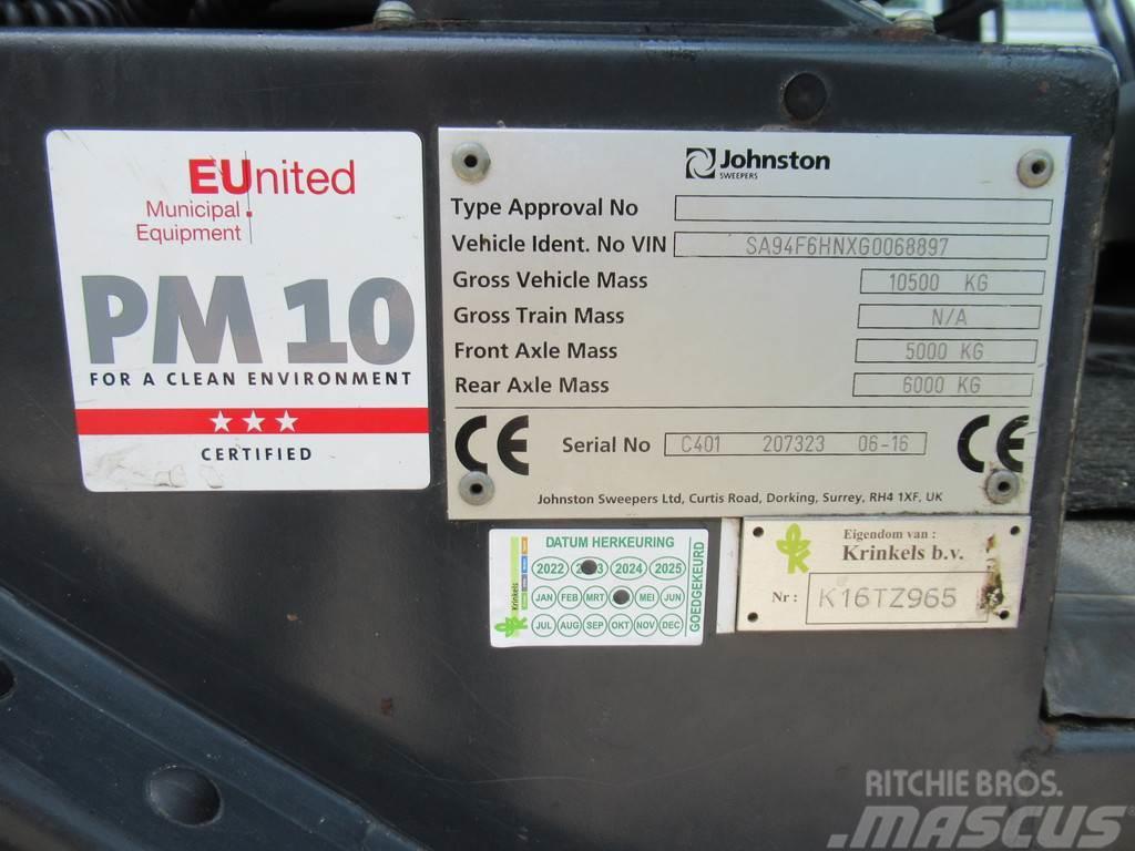 Johnston C401 EURO6 Veegmachine Fejebiler