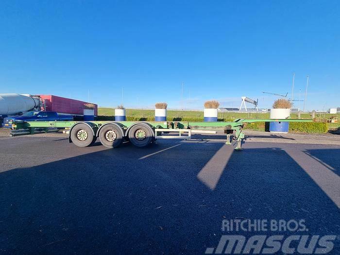 Renders Euro 800 | All connections |mercedes disc. Semi-trailer med containerramme