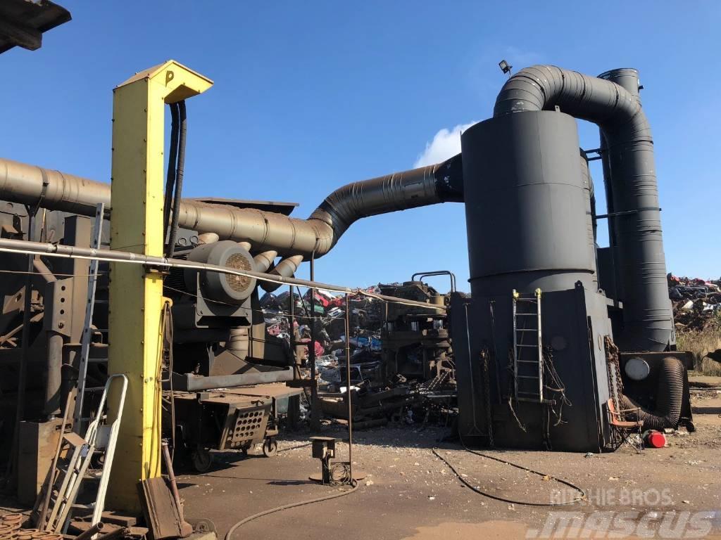 Bonfiglioli Strzępiarka 10HM metal scrap mill hammer mill Ballepressere til industri