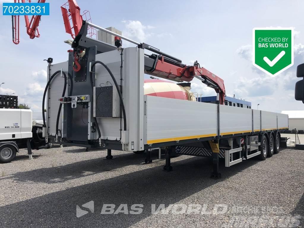 Bodex KIS3B 3 axles Without Truck Semi-trailer med lad/flatbed