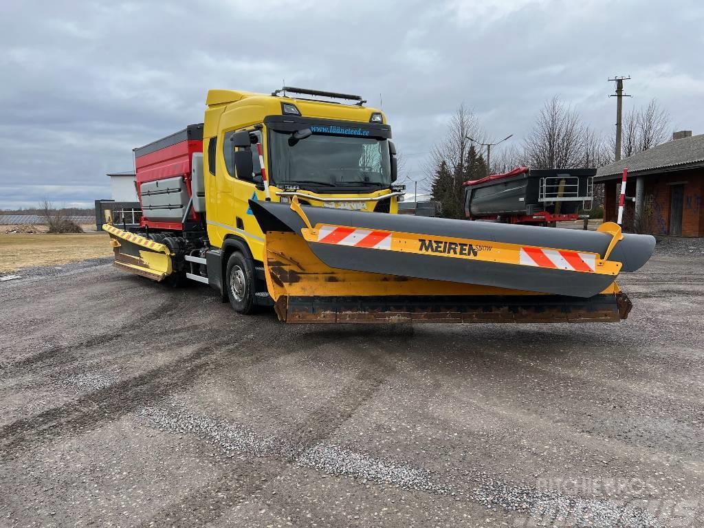 Scania R 500 Lastbiler med containerramme / veksellad