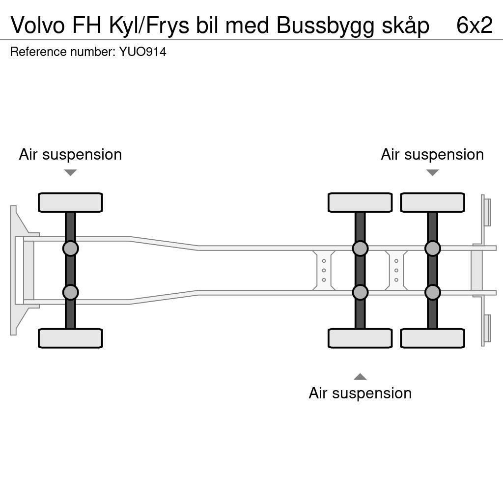 Volvo FH Kyl/Frys bil med Bussbygg skåp Kølelastbiler
