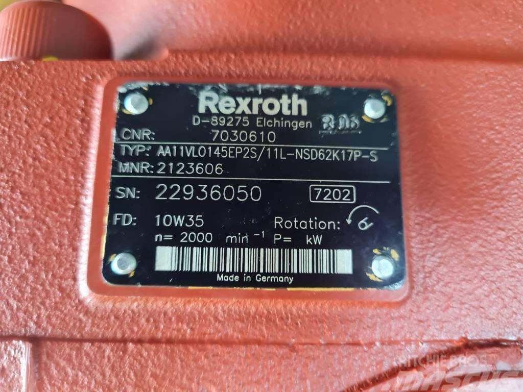 Rexroth A11VLO145EP2S/11L-NSD62K17P-S Skovningsmaskiner
