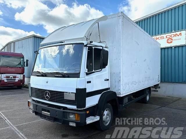 Mercedes-Benz LK 814 6-CILINDER WITH PLYWOOD BOX (FULL STEEL SUS Fast kasse