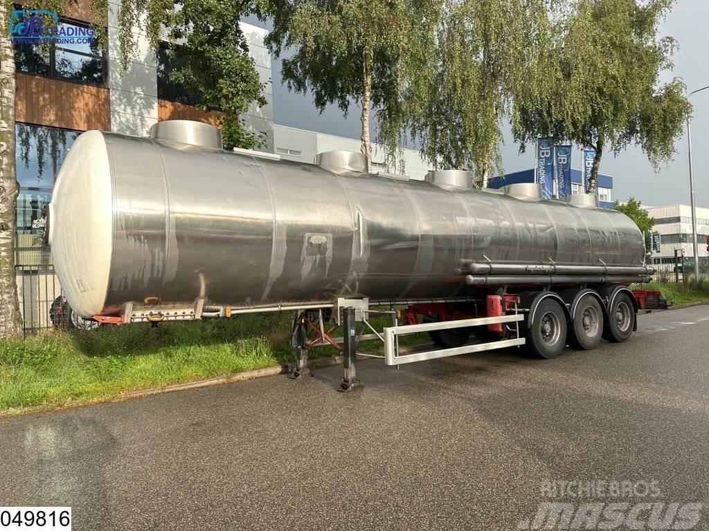 Magyar Chemie 32500 Liter, Pump Semi-trailer med Tank