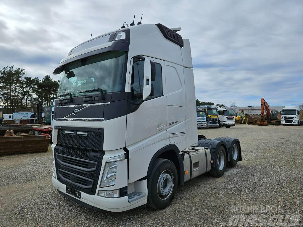 Volvo FH 500 6x2 with retarder and acc Trækkere