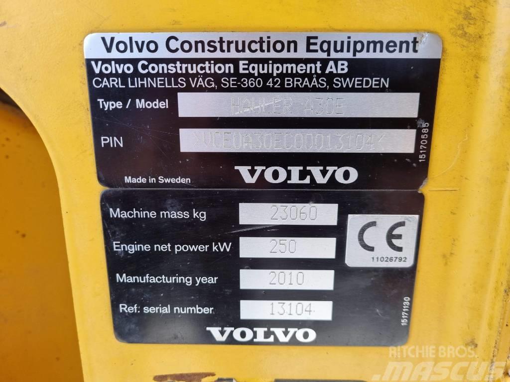 Volvo Wozidło Dumper VOLVO A30E 6x6 Terrængående lastbiler