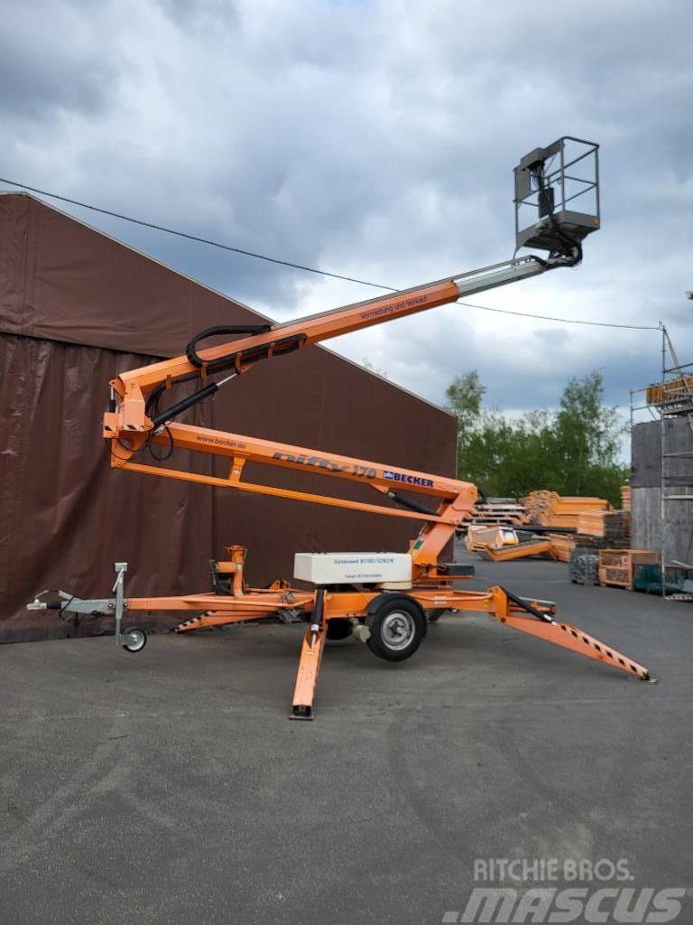 Niftylift 170 H Trailermonterede lifte