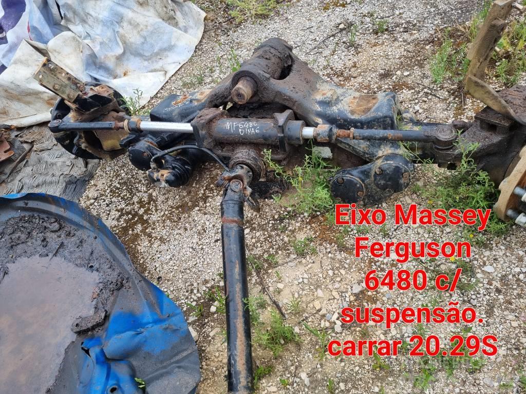 Massey Ferguson 6480 Dyna 6 Eixo carraro 20.29S Chassis og suspension