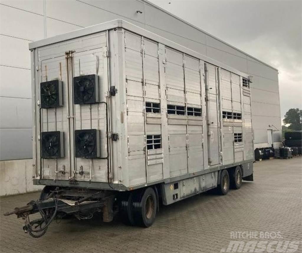 Fiege TEC AT 24/85 Semi-trailer til Dyretransport