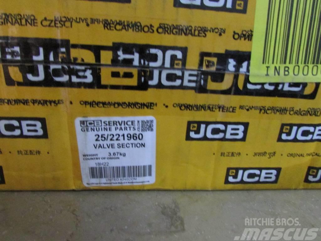 JCB Valve Section / Ventilblock Neu 25/221960 Hydraulik