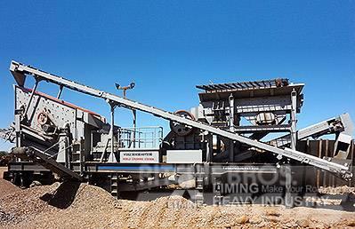 Liming Combination Mobile Crusher Produktionsanlæg til grusgrav m.m.