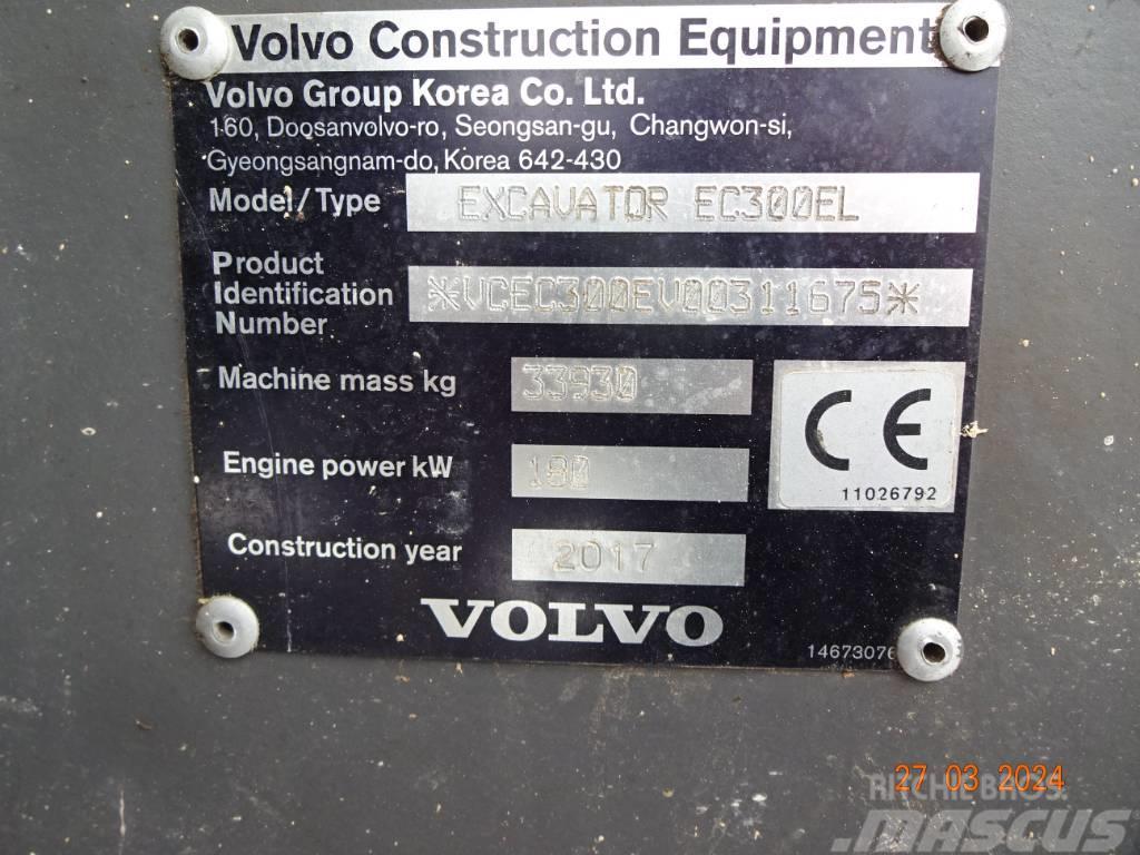 Volvo EC 300 EL Gravemaskiner på larvebånd