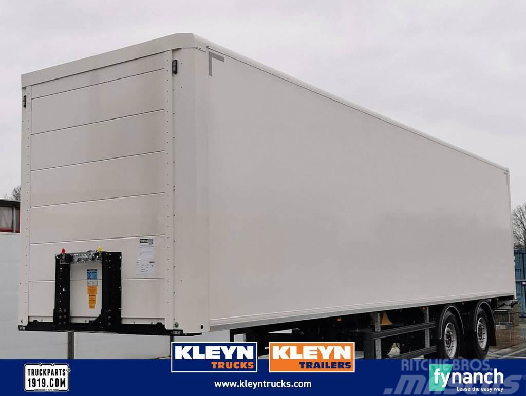  KLEYN TRAILERS TFSH 18 TRPI 2 asser stuuras klep Semi-trailer med fast kasse