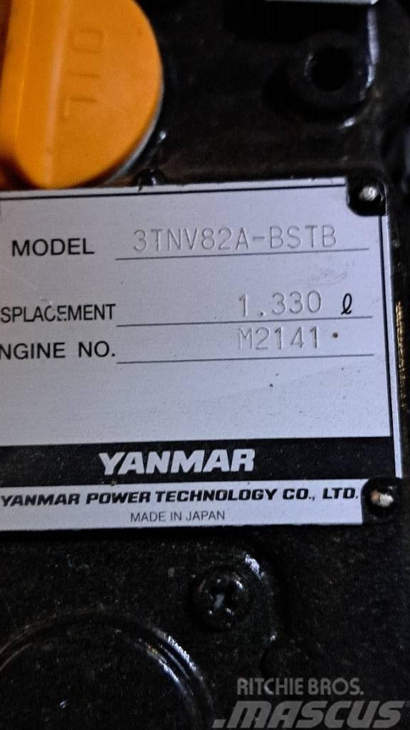 Yanmar 3TNV82 A Motorer