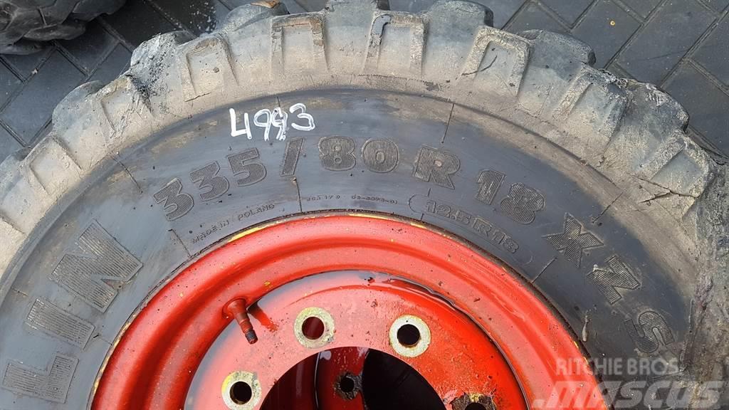 Michelin 335/80R18 (12.5R18) - Tyre/Reifen/Band Dæk, hjul og fælge