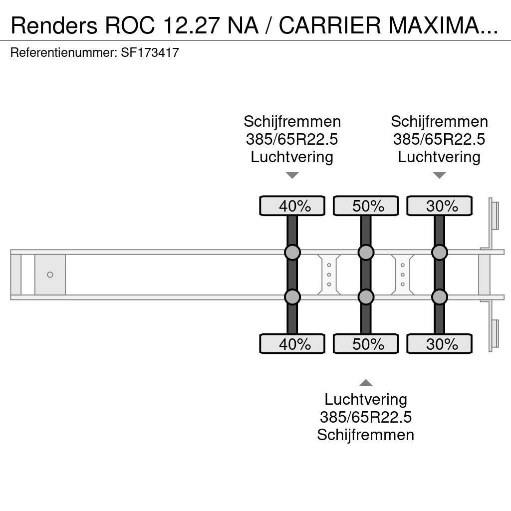 Renders ROC 12.27 NA / CARRIER MAXIMA 1200 DPH Semi-trailer med Kølefunktion