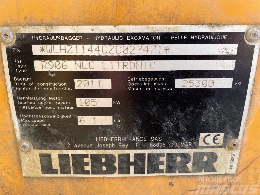 Liebherr R906 części Parts for LIEBHERR R906 Chassis og suspension