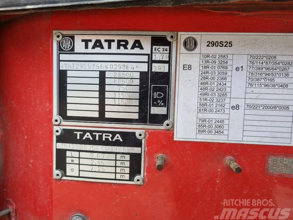 Tatra 815-2 290S25 6x6 EURO3 S3 Lastbiler med tip