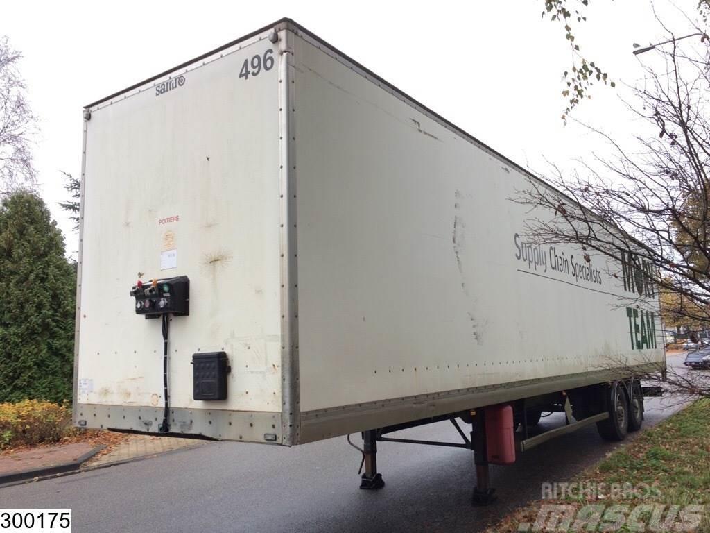 Samro gesloten bak Semi-trailer med fast kasse