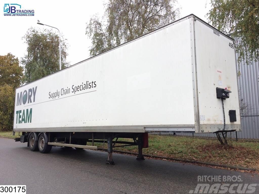 Samro gesloten bak Semi-trailer med fast kasse
