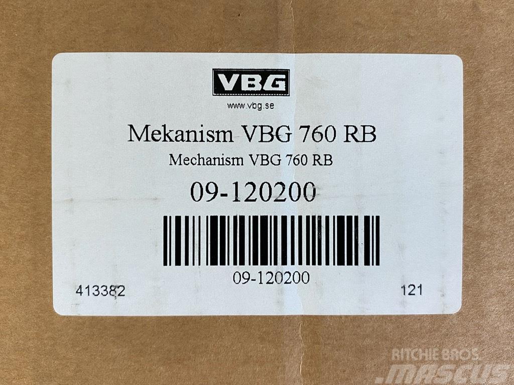 VBG Mekanismi 760 57mm uusi Chassis og suspension