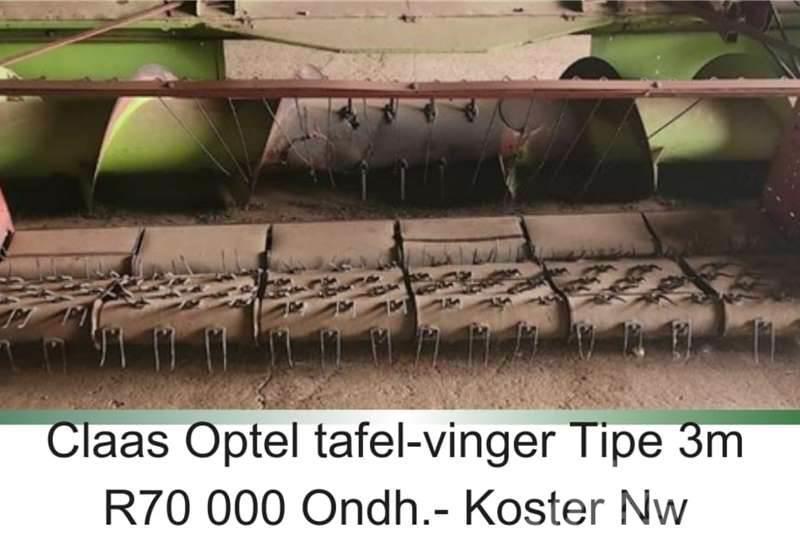 CLAAS Pick up header with fingers - 3m Andre lastbiler