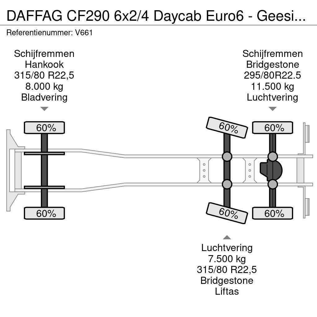 DAF FAG CF290 6x2/4 Daycab Euro6 - Geesink GPMIII 20H2 Renovationslastbiler