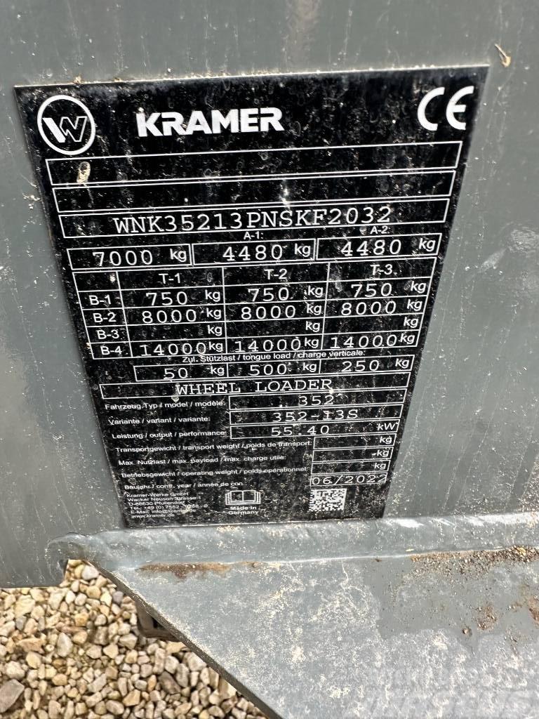 Kramer 8105 Læssemaskiner på hjul