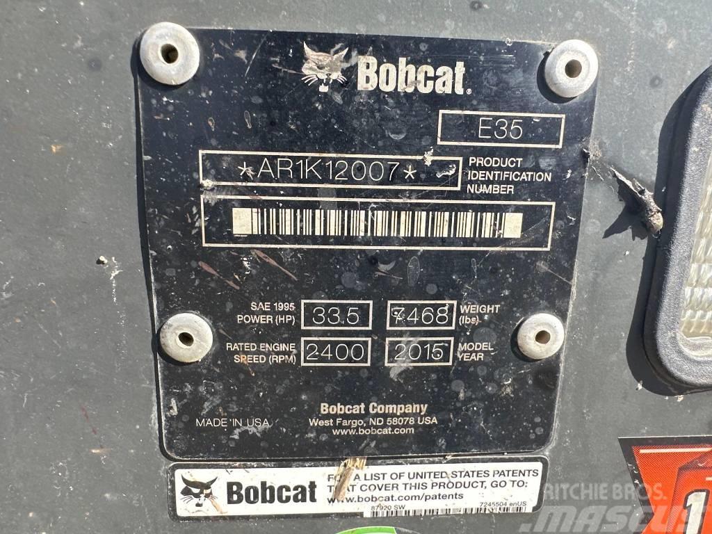 Bobcat E35 Minigravemaskiner
