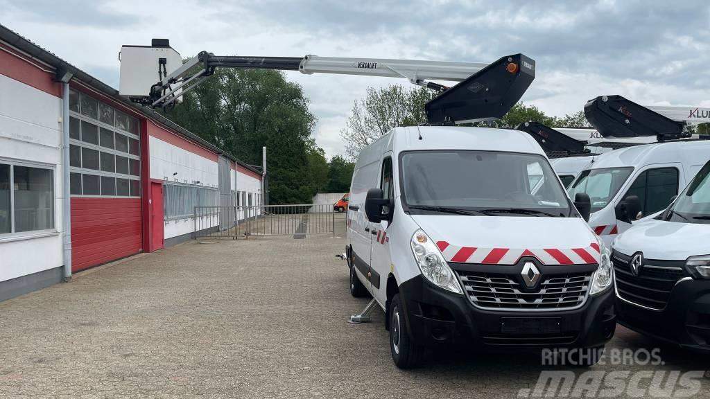 Renault Master Hubarbeitsbühne Time Versalift VTL-145 F Ko Lastbilmonterede lifte
