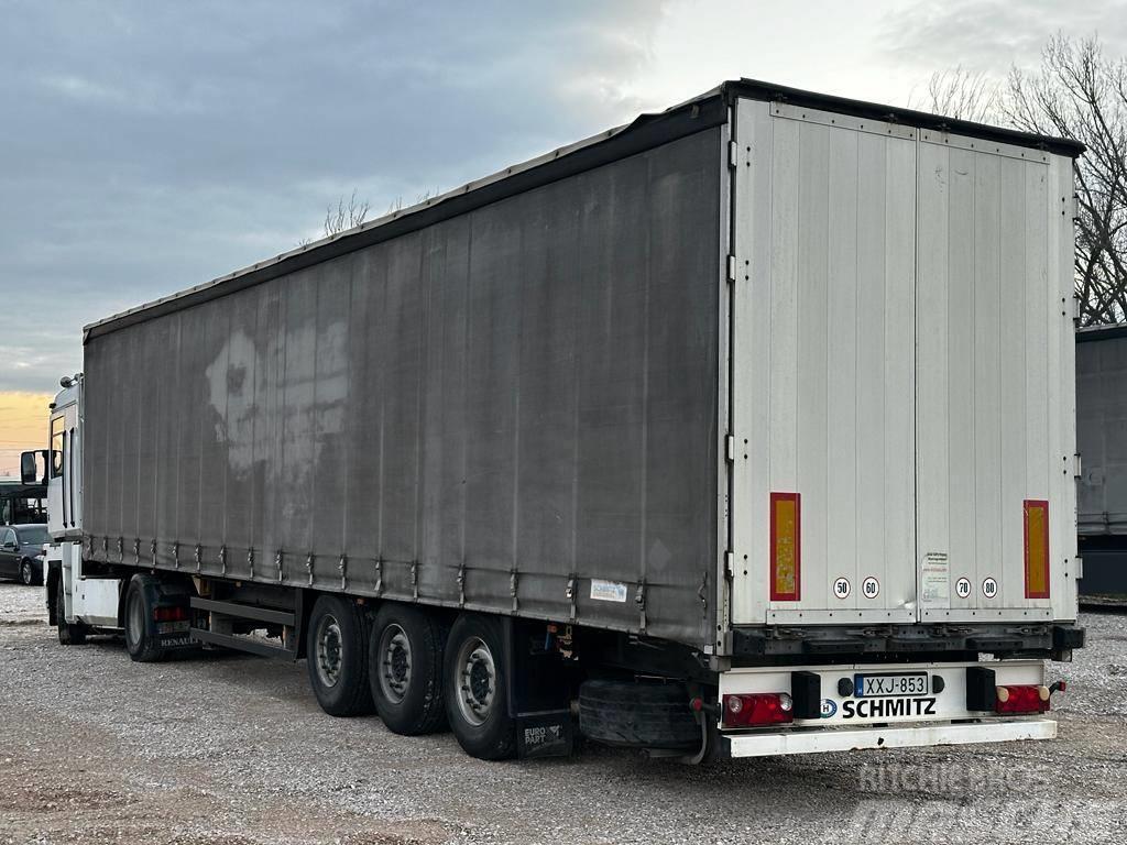 Schmitz Cargobull Rolóponyvás félpótkocsi Semi-trailer med lad/flatbed