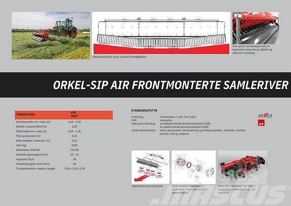 Orkel SIP Air 300 F Hømaskiner