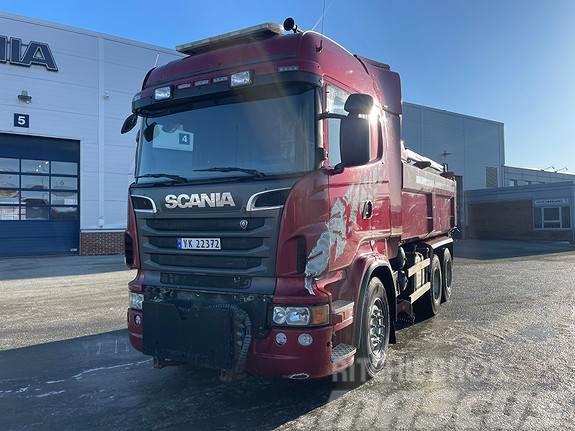 Scania R560CB6x2HSA, Istrail dumper, brøyteutstyr inkl. m Lastbiler med tip