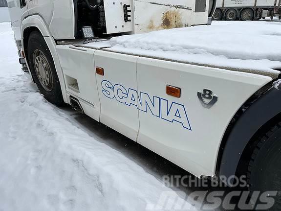 Scania R580 6X4 Hydraulikk, brøytefeste/uttak for spreder Trækkere