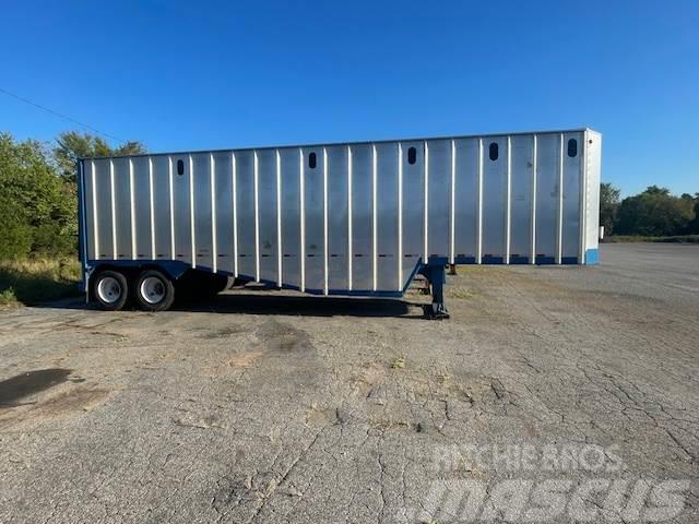 Peerless 40' Closed Top Drop Bottom Chip Trailer Andre
