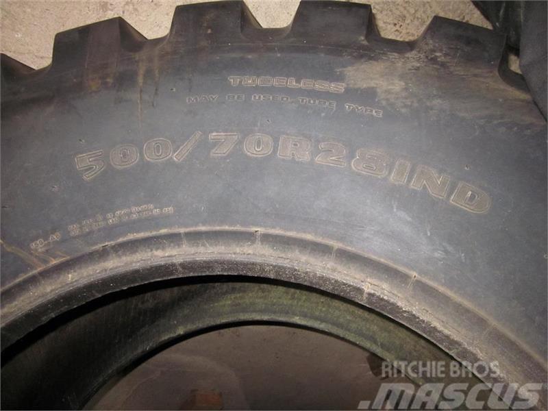 Goodyear 500/70x28 Dæk, hjul og fælge