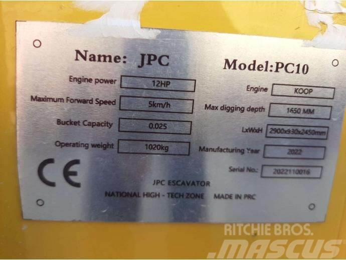 JPC PC-10 Minigravemaskiner